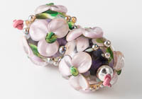 Flowery Lampwork Beads alternative view 1