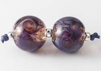 Glittery Lampwork Beads