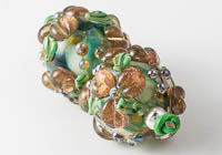 Flowery Lampwork Beads alternative view 1