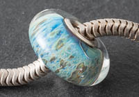 Silver Cored Lampwork Bead