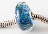 Silver Cored Lampwork Bead