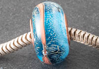 Copper Cored Lampwork Charm Bead