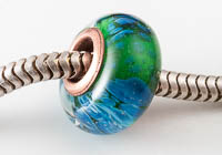 Copper Cored Lampwork Charm Bead alternative view 2