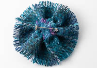 Harris Tweed Flower Brooch alternative view 1