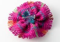 Harris Tweed Flower Brooch alternative view 1