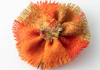 Harris Tweed Flower Brooch alternative view 1