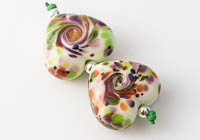 Lampwork Heart Beads alternative view 1