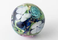 Flowery Lampwork Bead alternative view 1