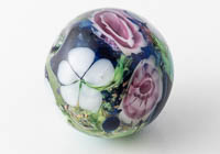 Flowery Lampwork Bead alternative view 2