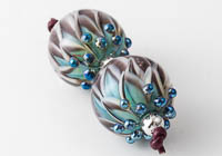 Lampwork Dahlia Beads alternative view 2