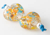 Lampwork Heart Beads