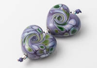 Lampwork Heart Beads alternative view 1