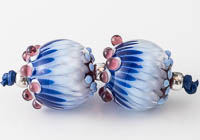 Lampwork Dahlia Beads