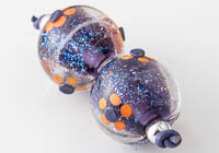 Dichroic Lampwork Flowery Beads alternative view 2