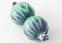 Lampwork Dahlia Beads alternative view 2