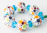 Spotty Lampwork Beads alternative view 2