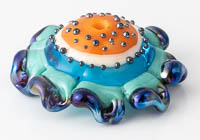 Lampwork Flower Bead