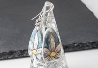 Flowery Ceramic Earrings alternative view 2