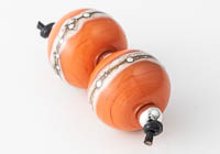 Orange Lampwork Beads alternative view 1