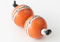 Orange Lampwork Beads alternative view 2