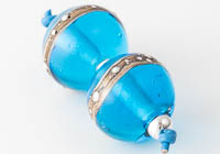 Turquoise Lampwork Beads alternative view 2