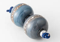 Navy Lampwork Beads alternative view 1