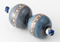 Navy Lampwork Beads alternative view 2