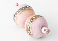 Pink Lampwork Beads alternative view 2