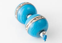 Turquoise Lampwork Beads alternative view 1