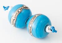 Turquoise Lampwork Beads alternative view 2