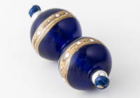 Blue Lampwork Beads alternative view 1