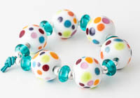 Spotty Lampwork Beads alternative view 1