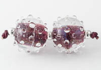 Dichroic Lampwork Beads