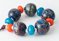 Swirly Lampwork Beads alternative view 1