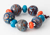 Swirly Lampwork Beads alternative view 2