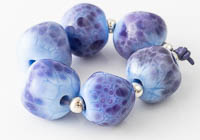 Blue and Purple Lampwork Beads alternative view 2