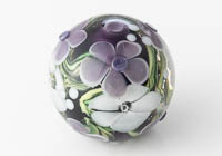 Flowery Lampwork Bead alternative view 1