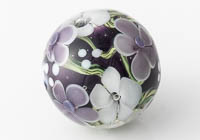 Flowery Lampwork Bead alternative view 2