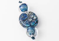 Flowery Lampwork Beads