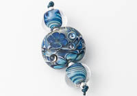 Flowery Lampwork Beads alternative view 1