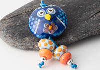 Owl Lampwork Bead Set