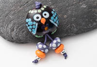 Owl Lampwork Bead Set