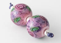 Lampwork Rose Beads alternative view 2