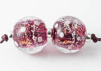 Dichroic Lampwork Beads