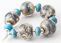 Webbed Lampwork Beads alternative view 1