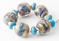 Webbed Lampwork Beads alternative view 2