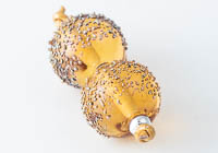 Amber Lampwork Beads alternative view 1