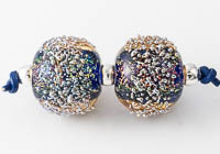 Dichroic Lampwork Beads