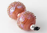 Pink Lampwork Beads alternative view 2