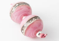 Pink Lampwork Beads alternative view 2